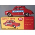 Dinky Toys # 268 Renault Dauphine Minicab