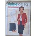 Woman`s Value Classics Cardigan & Skirt size 10 (12,14,16,18)