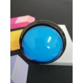 Blue LED Big Button Round & LED Blue Round Button set