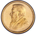 1898 3d Gold Sammy Marks Tickey | 1 of 215 Minted - MS63