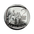 *#* Award Winning - 2020 SA Mint Issued 25 Year Democracy Nickel R2 Freedom and Security *#*