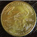 2013 U.S.A. Tenth Ounce (1/10oz) Fine Gold Eagle Coin