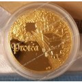 1999 Protea Series Proof 1/10oz Gold Coin - Mining/Gold Miner *Only 461 Minted!*