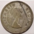 1958 Union of South Africa Two and a Half Shilling (2/6)