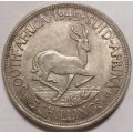 1949 Union of South Africa Five Shilling (5/-)