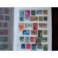 Stockbook with more than 500 pre-1950 stamps. No duplications