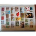 Stock Book 18 pages with more than 500 stamps