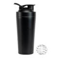 Stainless Steel Shaker Bottle - 750ml - Black