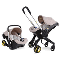 Doona Baby Car Seat & Stroller - Dune (Beige) + FREE gift