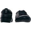 Replay Black Leather Laced Sneakers