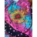 Zodiac Mandala Tie Dye Tapestry