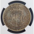 1941 SA 2.5 Shilling * NGC XF40