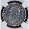 1948 SA 1 Shilling  NGC PF63 - some toning on the coin