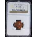 1954 SA ¼ Penny * NGC PF61 - some toning on the coin