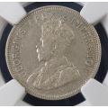 1935 SA 1 Shilling*NGC XF45