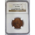1953 SA 1/2 Penny * NGC PF65RB