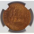 1953 SA 1/2 Penny * NGC PF65RB