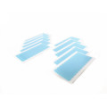 Pack of 60 Replacement Tapes For Tape In Hair Extensions (4cm Width) White/Blue