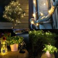 4 x Solar Fairy Lights LED Outdoor String Light Christmas Light -10m - Warm White