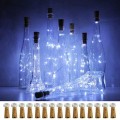 Wine Bottle Cork Lights String Fairy Lights - Pack Of 6 - Cool White