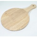 8x Pizza Board - Serving Plate - Cutting Board - Premium Meranti Wood - 20 cm