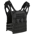 PLA Bulletproof Tactical Vest - Front and Back Ballistic Plate Pouches YJ-1