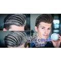 Hair Colour Wax Clay & Wonder Comb Hair Gel Strong Hold  White