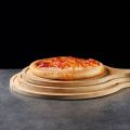 4 x Home Mart Bamboo Round Pizza Serving Board Pizza Platter Large + Medium