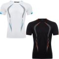 APEY T-Shirts For Men Compression T Shirts Quick-Drying Gym Tops - 2 Pack - - 2XL