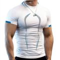 APEY T-Shirts For Men Compression T Shirts Quick-Drying Gym Tops - 2 Pack - - XL
