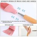 Basting Brush For Cooking + Silicone Tongs