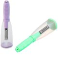 2 x Skin Peeler With Container - Purple + Turquoise