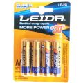 LEIDA Pack Of 4 AA Batteries / AAA Batteries 30% More Power 0% Mercury - AA - 2 Pack