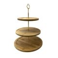 3 Layer Bamboo Cake Stand IL-6