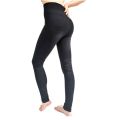 High Waist Fleece-Lined Thermal Denim Leggings 4 Way Stretch Elastic Jean -  Black x 2