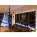 42m Linkable White Fairy Lights Christmas String Decorative Light +Sa Patch - 8400 cm