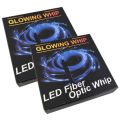 2x Pixel Whip - LED Fiber Optic Whip Glowing Whip USB Rechargeable - 182cm