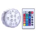 Remote Control Waterproof Submersible LED Light with Timer Function