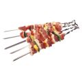 Stainless Steel Kebab Skewers Sticks for Braai & Grill - Pack Of 10 - 39cm