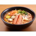 Ramen Instant Noodle,1 Ramen Bowl -Melamine & 1 Alloy Chopsticks -  Seafood - 500 g
