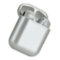 Wireless Earphone In-Ear i12 TWS Bluetooth V5.0 - 6 Metallic Colour - White