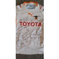 Cheetahs replica jersey signed by legends