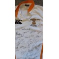 Cheetahs 2007 Commemorative Currie Cup Final Jersey signed by winning team