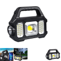 Convenient and practical solar work light USB rechargeable portable camping light
