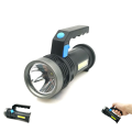 Convenient Outdoor Flashlight Home Searchlight Rechargeable Led Spotlight For Camping And Dog Walkin