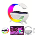 Convenient And Beautiful Rgb Lamp Table Lamp Bluetooth Speaker With Wireless Charging