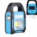 Convenient And Practical 3-In-1 Solar Powered Usb Rechargeable Cob Led Camping Lantern