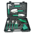 Convenient And Practical Stainless Steel Gardening Tool Set 10 Pieces Green
