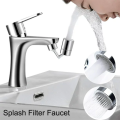 Convenient And Practical Splash-Proof Filtered Faucet 720 Swivel Outlet Faucet For Kitchen Bathroom