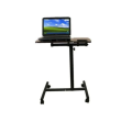 Convenient Laptop Rolling Cart Table Height Adjustable Laptop Stand Office Desk
